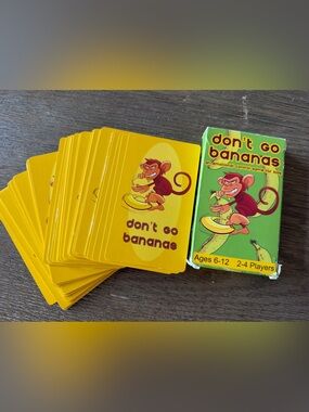 Don’t Go Bananas Emotional Control Card Game Kids Ages 6-12 CBT